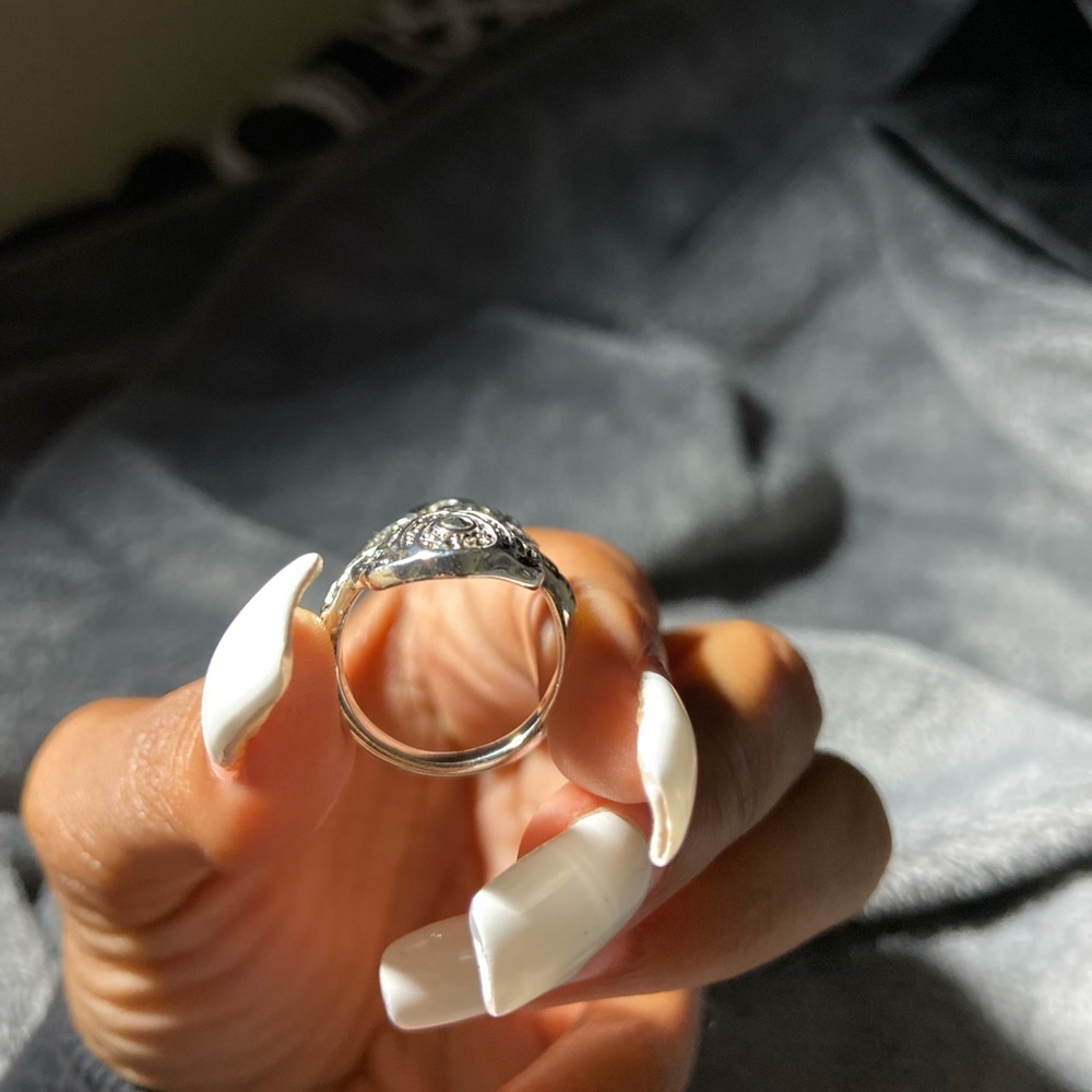 Rose silver ring - Picture 5 of 6